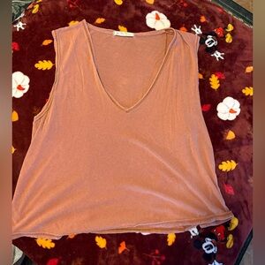 We The Free Dusty Rose Top